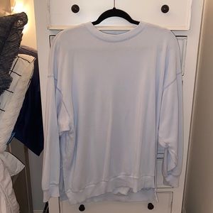 LONG SLEEVE OVERSIZED CREW NECK